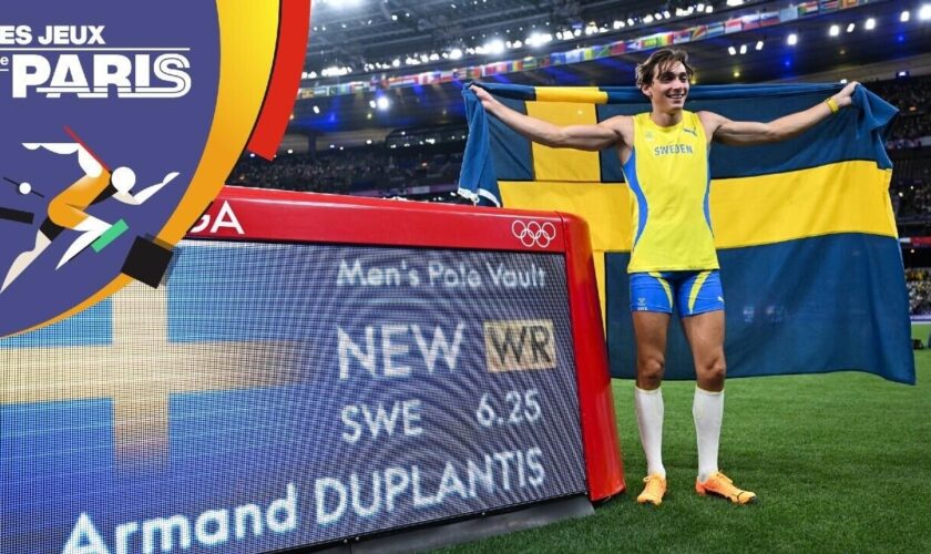 JO 2024 - Perche : stratosphérique, Armand Duplantis bat le record du monde