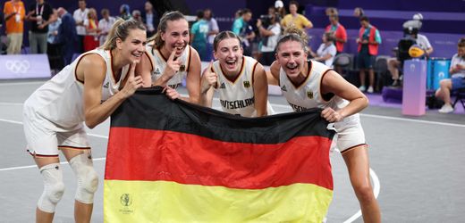 Olympia 2024: Deutsche 3x3-Basketballerinnen gewinnen Gold