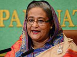 Bangladesh's prime minister Sheikh Hasina set to flee to London after resigning and fleeing country amid riots that killed 300 people