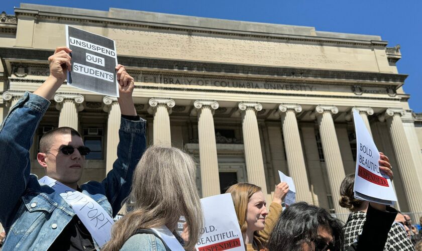 Columbia University students file lawsuit against organizers, supporters of anti-Israel campus encampments