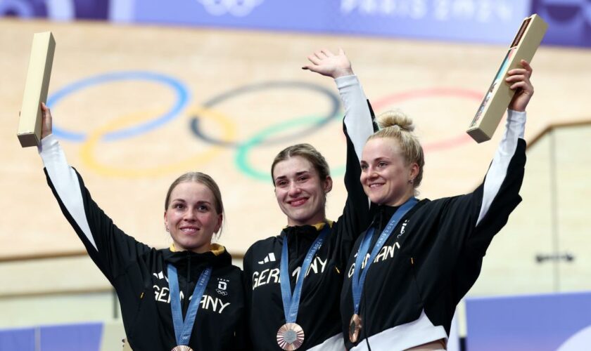 Favorisierte Teamsprinterinnen verpassen Gold – und holen im kleinen Finale Bronze