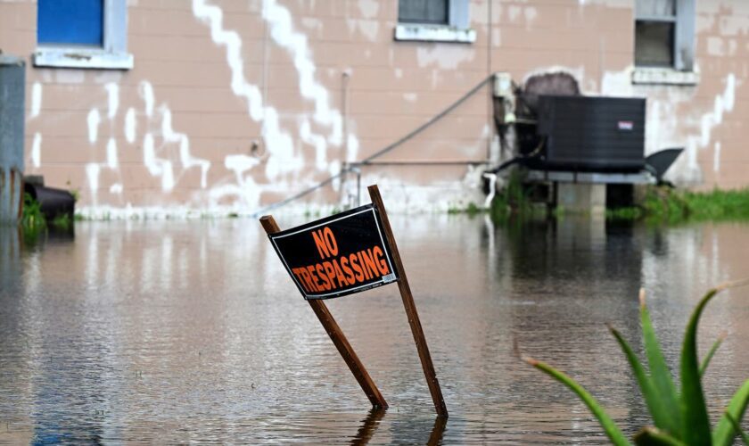 Mapped: Tracking Tropical Storm Debby as it makes landfall in Florida