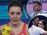 Andrea Spendolini-Sirieix is left in tears after missing out on a medal in 10m platform - as daughter of First Dates host Fred bravely admits 'I didn't want to be alive three years ago' before turning her life around