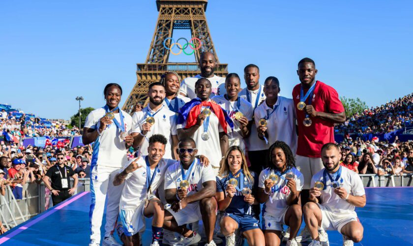 Tableau des médailles JO 2024 : le classement de la France en direct