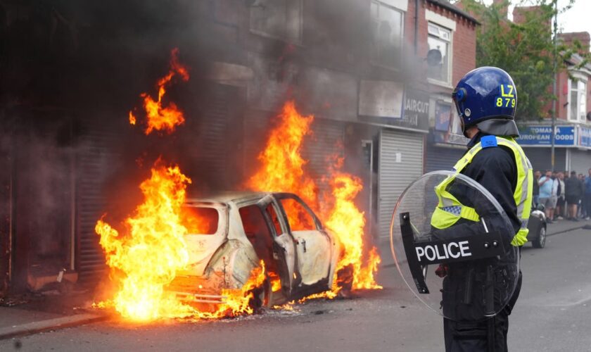 UK riots live: PM Starmer chairs emergency Cobra meeting amid fears of violence at immigration centres