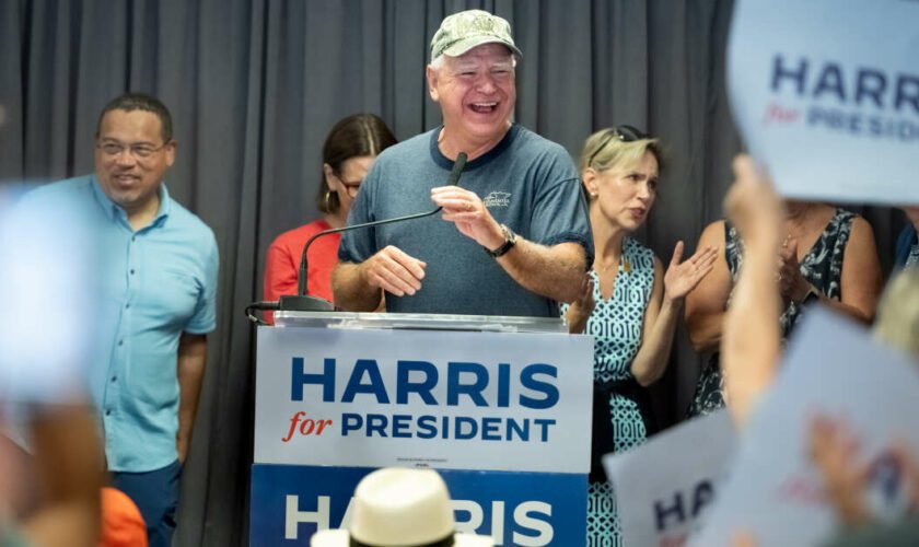 Tim Walz, “homme affable du Midwest” et colistier inattendu de Kamala Harris