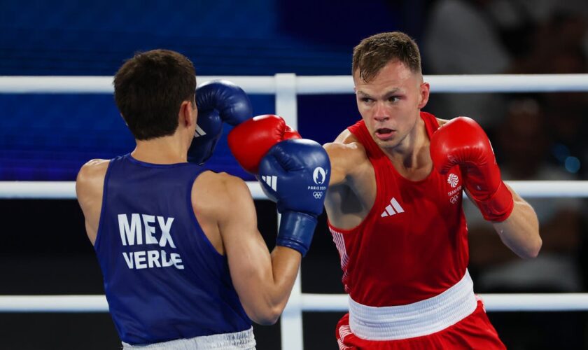 Lewis Richardson left to settle for boxing bronze in Paris after surprise judge decision