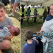 Mum goes into labour at music festival then comes back to enjoy event with baby