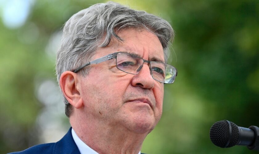 Jean-Luc Mélenchon à Montpellier, le 23 juin 2024