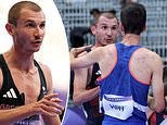 Revealed: What George Mills said to his French opponent on the finish line after Team GB runner and son of former Premier League star Danny was knocked off his feet during chaotic 5,000m heat