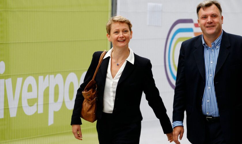 Yvette Cooper and Ed Balls have been married for 25 years