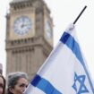 People take part in a march against antisemitism organised by the volunteer-led charity Campaign Against Antisemitism in Westminster, central London. Picture date: Sunday November 26, 2023.