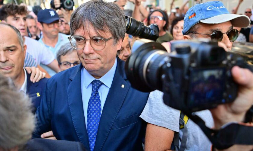 Carles Puigdemont de retour en Catalogne après sept ans d’exil