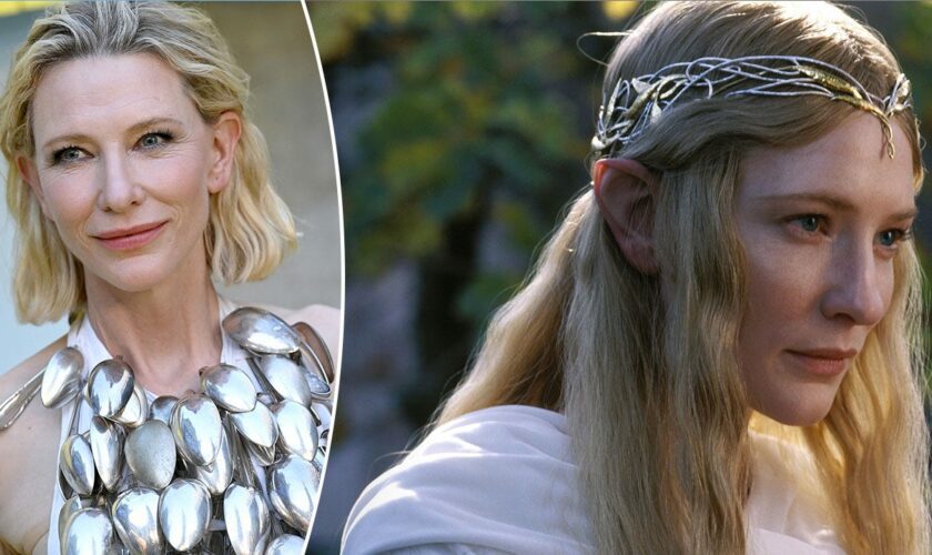 'The Lord of the Rings' star Cate Blanchett claims 'no one got paid anything' to film blockbuster movie