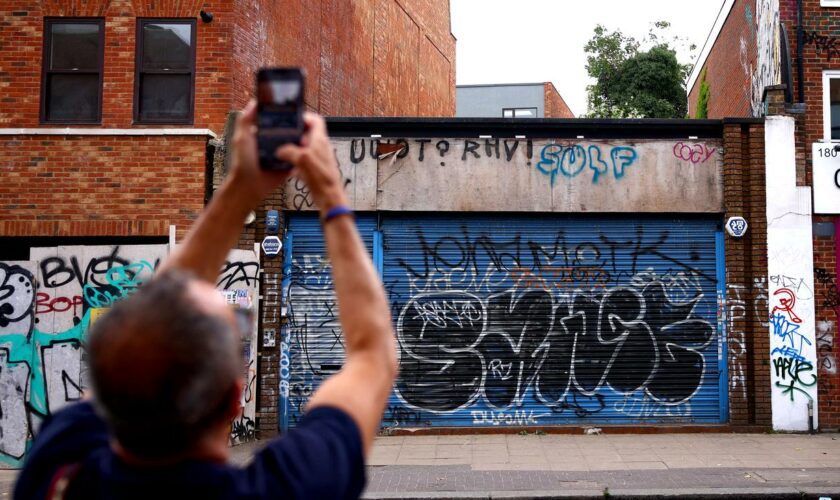 Banksy: Unbekannte entfernen Street-Art von Banksy