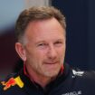 Red Bull's team principal Christian Horner. Pic: PA