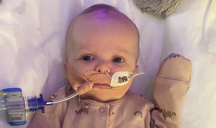 Rare heart condition means baby's only chance of survival is a transplant