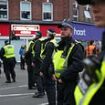 Thousands of police officers remain on high alert despite most of Wednesday's 100 far-right demonstrations failing to materialise - as cops curtail troublemakers' ability to organise gatherings and cause chaos