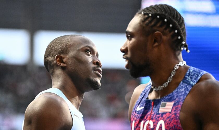 Noah Lyles blasted as ‘arrogant and loud’ by Olympic 200m champion Letsile Tebogo