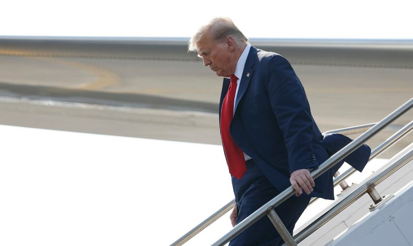 Trump’s plane diverted to Billings, Montana, over mechanical issue while flying to rally