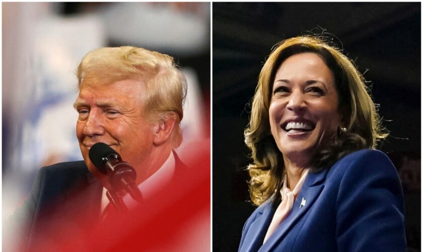 Trump-Harris live: Former president’s plane diverted with mechanical issues as Harris set for Arizona rally