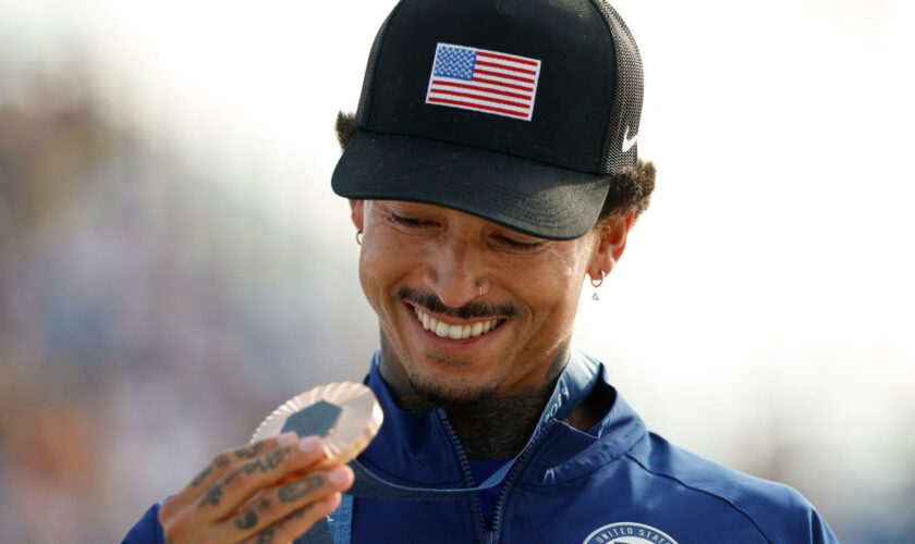 JO : le skateur Nyjah Huston se plaint de la qualité de sa médaille de bronze, Paris-2024 promet de lui remplacer