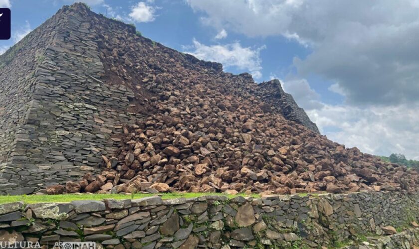 Archäologie: Weshalb eine Pyramide in Mexiko teilweise einstürzte