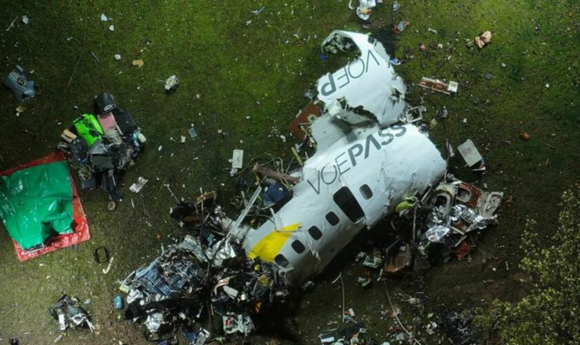 Die Black Box wurde von der brasilianischen Luftwaffe (FAB) gefunden. Foto: Andre Penner/AP/dpa