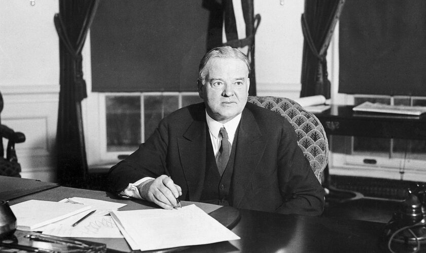 Herbert Hoover’s humanitarian work is long remembered, but his presidency was tainted by the Great Depression