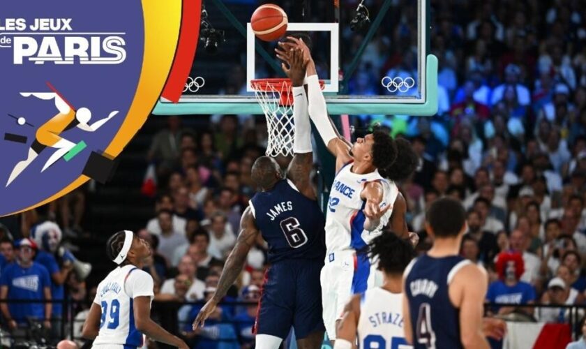 JO 2024 - Basket : toujours surclassés par Team USA, les Français se contentent de l'argent