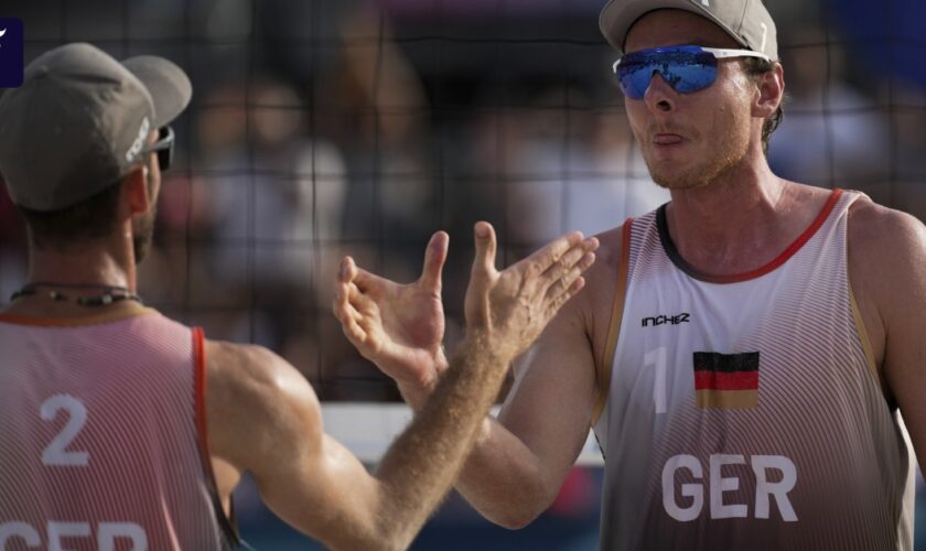 Silber für Ehlers und Wickler: Beachvolleyball-Duo verpasst Olympia-Gold