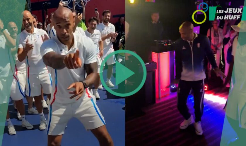 JO Paris 2024 : Thierry Henry est un sacré danseur et il le montre en fêtant la médaille d’argent des Bleuets