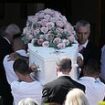 Mourners line the streets as horse-drawn carriage carries coffin of nine-year-old Alice da Silva Aguiar who was stabbed to death at Taylor Swift dance class in Southport