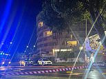 Helicopter crashes into the top of a hotel in Cairns City, sparking mass exclusion zone