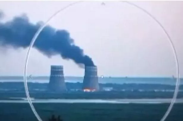 Ukraine's Zaporizhzhia nuclear plant engulfed in flames with Russia accused of 'blackmail'