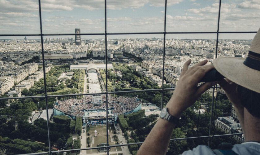 EN IMAGES - Paris entre Jeux olympiques et monuments historiques