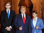 How Barron Trump and his conservative influencer best friend Bo Loudon, 17, are helping the former president secure the Gen Z vote