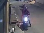 Motorcycle robbery crew gets some instant karma after messing with the wrong guy in Brazil