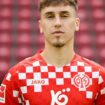 Der Premier-League-Club Brighton & Hove Albion soll an Brajan Gruda von Mainz 05 interessiert sein. Foto: Arne Dedert/dpa