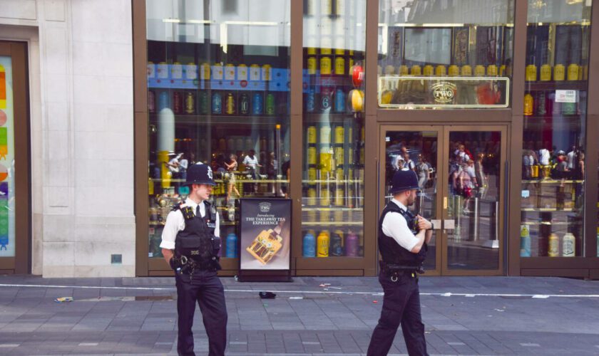 Une femme et sa fille de 11 ans blessées au couteau en plein centre de Londres