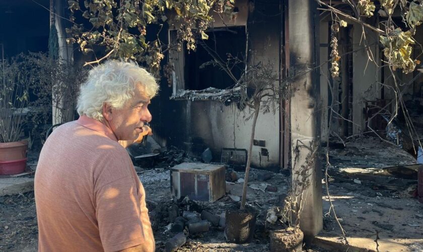 'You couldn't do anything': The homes burned by Greece's searing wildfires