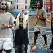 Madonna, 65, holds hands with new boyfriend Akeem Morris, 28, ahead of 66th birthday celebrations in Italy