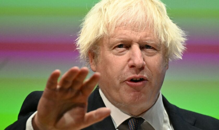 L'ancien Premier ministre britannique Boris Johnson le 26 juillet 2024 à Salzbourg, en Autriche.