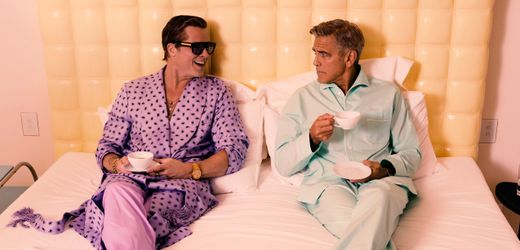 George Clooney und Brad Pitt inszenieren sich in »GQ« als beste Freunde