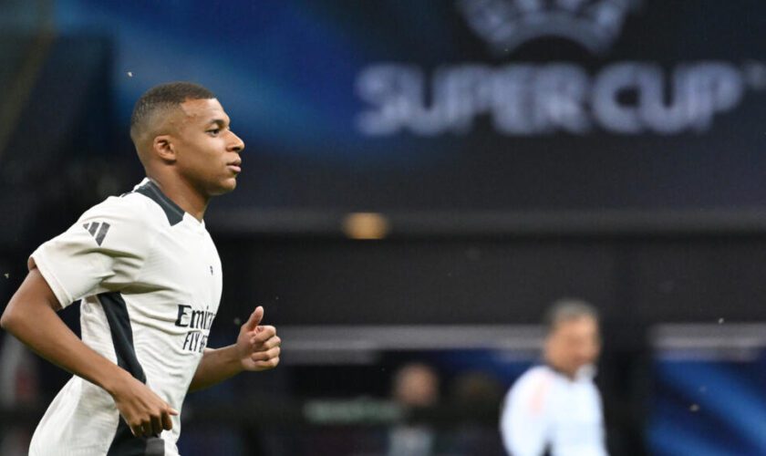 Finale de la Supercoupe d'Europe : Kylian Mbappé débute sa quête de trophées au Real Madrid