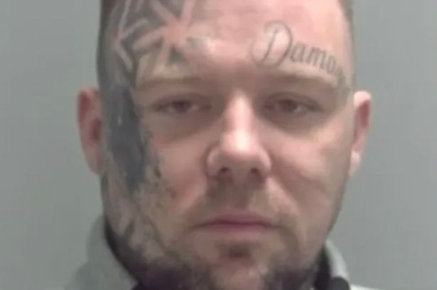 Urgent manhunt for suspected child sex offender with face tattoo on run after escaping