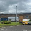 A view of HMP Frankland in Durham, where a police officer was stabbed in the chest earlier today. The officer, who is from an outside force, was injured just after 11am. A Durham Police spokesman has said in a statement that the injured officer has been taken to hospital by ambulance, where he is described as being "conscious and talking" . Picture date: Tuesday July 23, 2024.