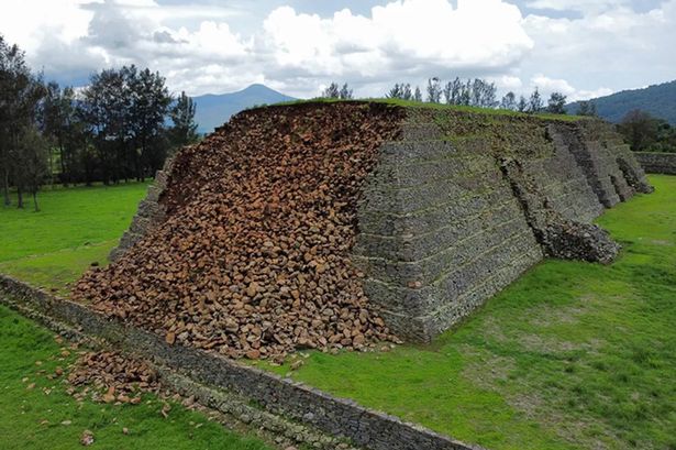 Ancient pyramid collapses triggering fears 'Gods are angry' in 'ominous' sign