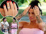 Has Katie Price, 46 got engaged for a ninth time? Star debuts diamond ring as she steps out with boyfriend JJ Slater, 31, following six month romance - while recovering from £10,000 facelift in Turkey