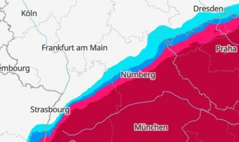 Wetterkarte Freitag